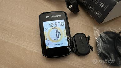 Bryton Rider 15C + Sensore di cadenza + Accessori