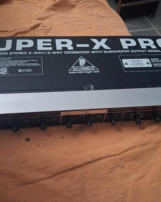 behringer crossover