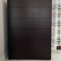 Cassettiera in legno wenge