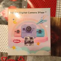 macchina fotografica bambina rosa 