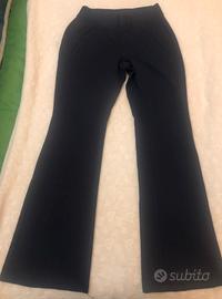 Pantaloni da donna blu , elasticizzati