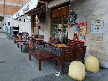 Bar, tavola calda,sala slot ben avviato