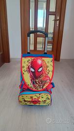 Zaino scuola con carrello