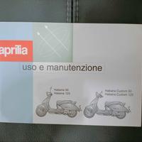 Manuale originale scooter aprilia habana 50 125 cc