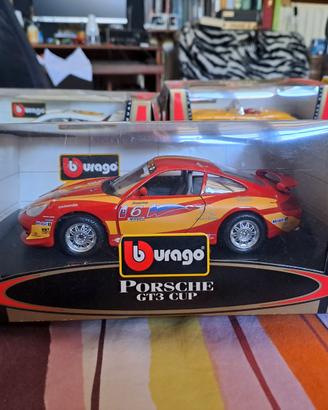 Modellino Bburago 1/24 Porsche GT3 Cup + OMAGGIO G