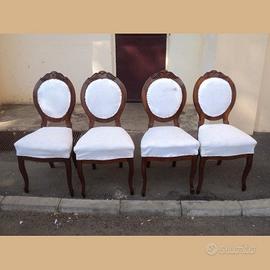 Sedie depoca originali depoca in noce