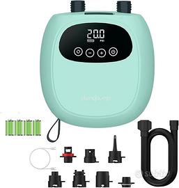 Pompa Elettrica SUP 20PSI, Pompa ad Aria Ricaricab