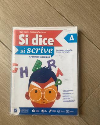 Libro “ si dice si scrive “ A