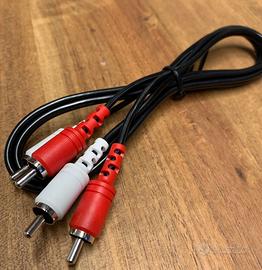 Cavo audio RCA rosso bianco, cavo video stereo
