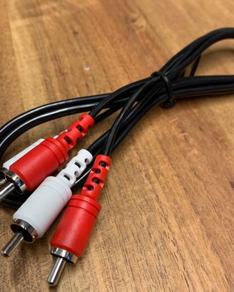 Cavo audio RCA rosso bianco, cavo video stereo