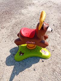 Cavalcabile salterello e seggiolina Clementoni