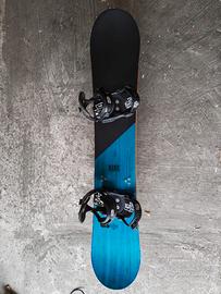 Ride Manic 155 Snowboard + Attacchi Drake King L