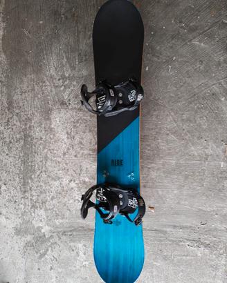 Ride Manic 155 Snowboard + Attacchi Drake King L