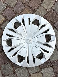 Set 4 copricerchi Audi 16” – grigio/argento