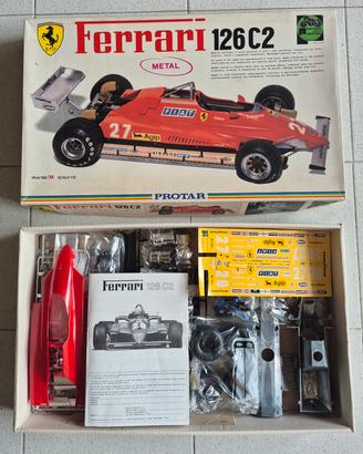 Kit Protar mettallo 1:12 Ferrari  126 C2