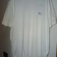 T-shirt C.P. Company stampa cappuccio