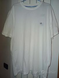 T-shirt C.P. Company stampa cappuccio