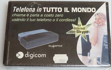 SkyDapter Digicom telefona in tutto il mondo