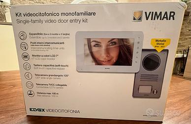 Kit videocitofonico monofamiliare Vimar NUOVO