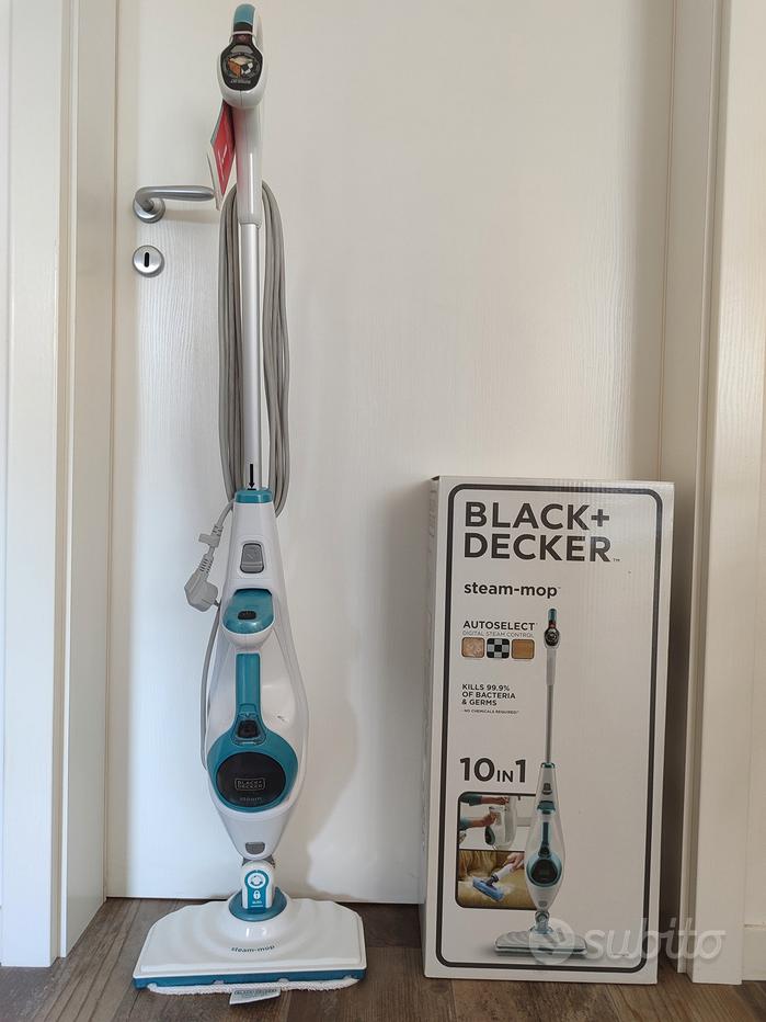 Impugnatura Completa Scopa A Vapore Black & Decker Fsm Usata –