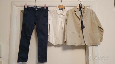 completo elegante bambino 5 anni