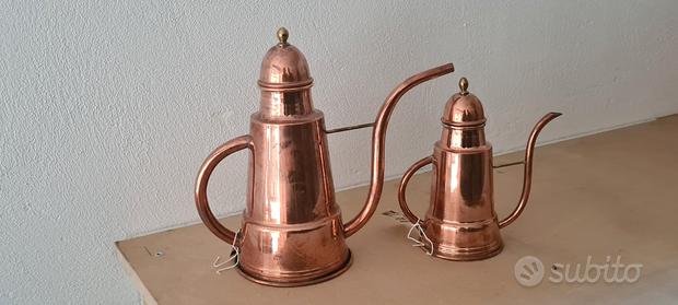 2 oliere rame vintage
