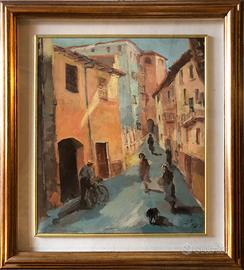 Quadro olio su tela
