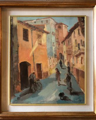 Quadro olio su tela