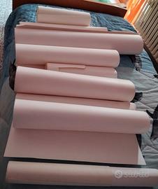 Rotoli di cartoncino da disegno bianco