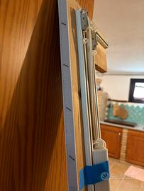 Bastone tenda con binari