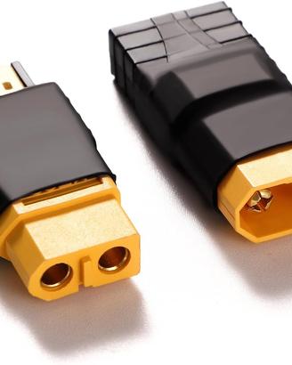 2 Adattatori TRX a XT60 per Batterie LiPo RC