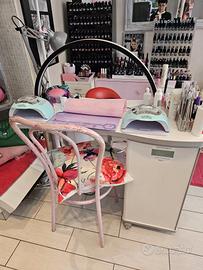 Tavolo professionale da manicure