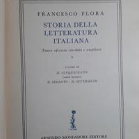 Storia della letteratura Italiana 