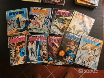 LOTTO 9 FUMETTI NATHAN NEVER ORIGINALI  (2 - 10)