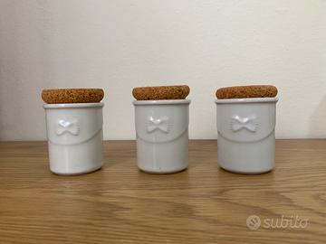 Barattoli portaspezie porcellana  Barilla vintage