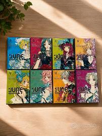 Collezione completa 8 manga JUNE – Kim Yoon-Joo
