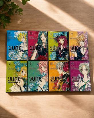 Collezione completa 8 manga JUNE – Kim Yoon-Joo
