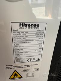 CONDIZIONATORE PORTATILE 9.0BTU CL.A P/CALORE