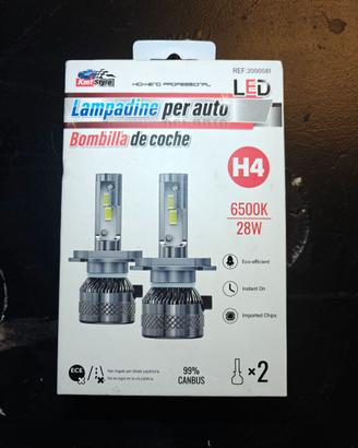 LAMPADE H4 LED 6500K 28W