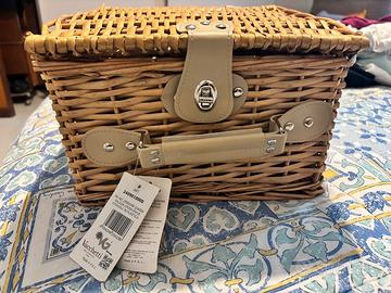 Cesto da Picnic in Vimini per 2 persone