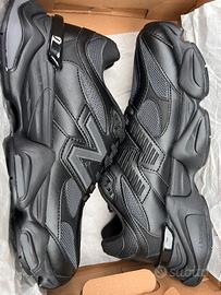 New Balance 9060 Triple Black - NUOVE - 43
