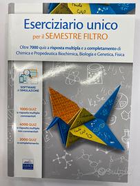 Eserciziario unico per il semestre filtro