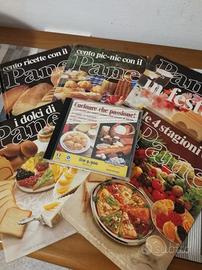 libri di ricette con il pane  + DVD cucina