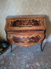 mobile da salotto stile barocco epoca