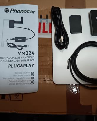 Antenna DAB+ Phonocar completa 