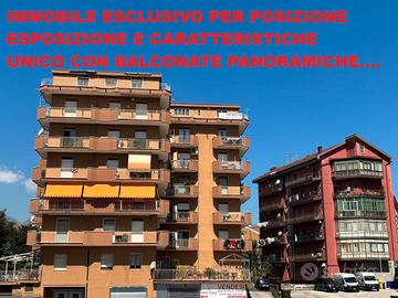Appartamento con mq. 50ca di balconate panoramiche