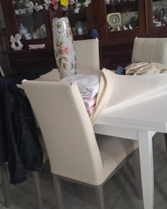 Tavolo da pranzo bianco moderno