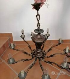 Lampadario antico vintage