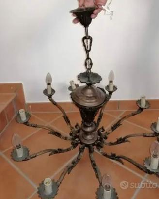 Lampadario antico vintage
