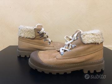 Scarpe Zara vero camoscio